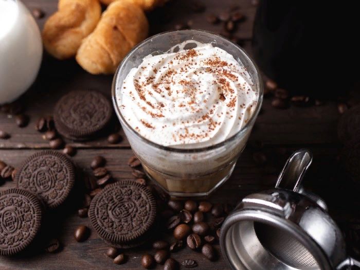 HEAVY WHIPPING CREAM IN COFFEE
